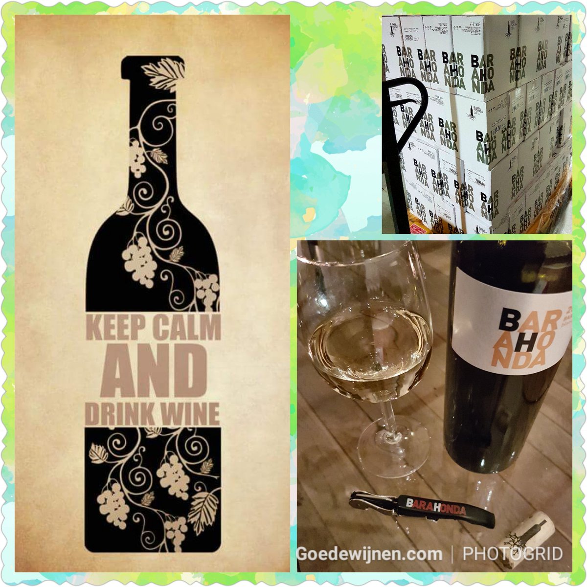 De Barahonda Blanco 2017 is binnen! Heerlijke droge en frisse wijn. Stuift het glas uit. Nu volop verkrijgbaar bij Goedewijnen.com