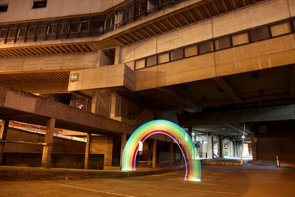 SPECTRAaberdeen's tweet photo. #SpectraABDN is now open!  Our award winning light festival is FREE &amp; opens at 6.30pm tonight.  Site opening/closing times:  Union Terrace Gardens, 1830-2200 (last entry 2130), The St Nicholas Kirk 1830-2130 (last entry 2100) and Marischal College 1830-2130 (last entry 2100) https://t.co/D56eIDwJwk