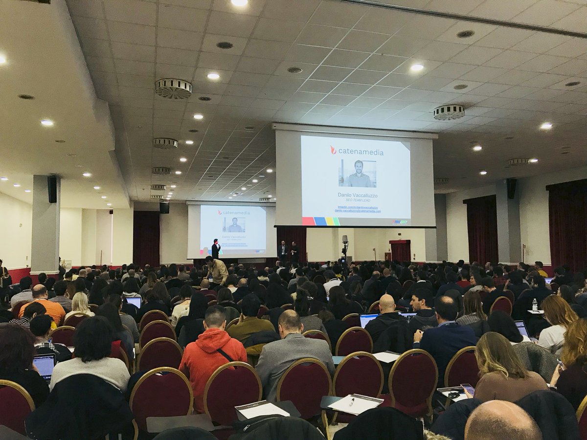 Live now Danilo Vaccalluzzo. Search experience and page speed. #dazeroaseo #whycatena https://t.co/68bjX1VeHR