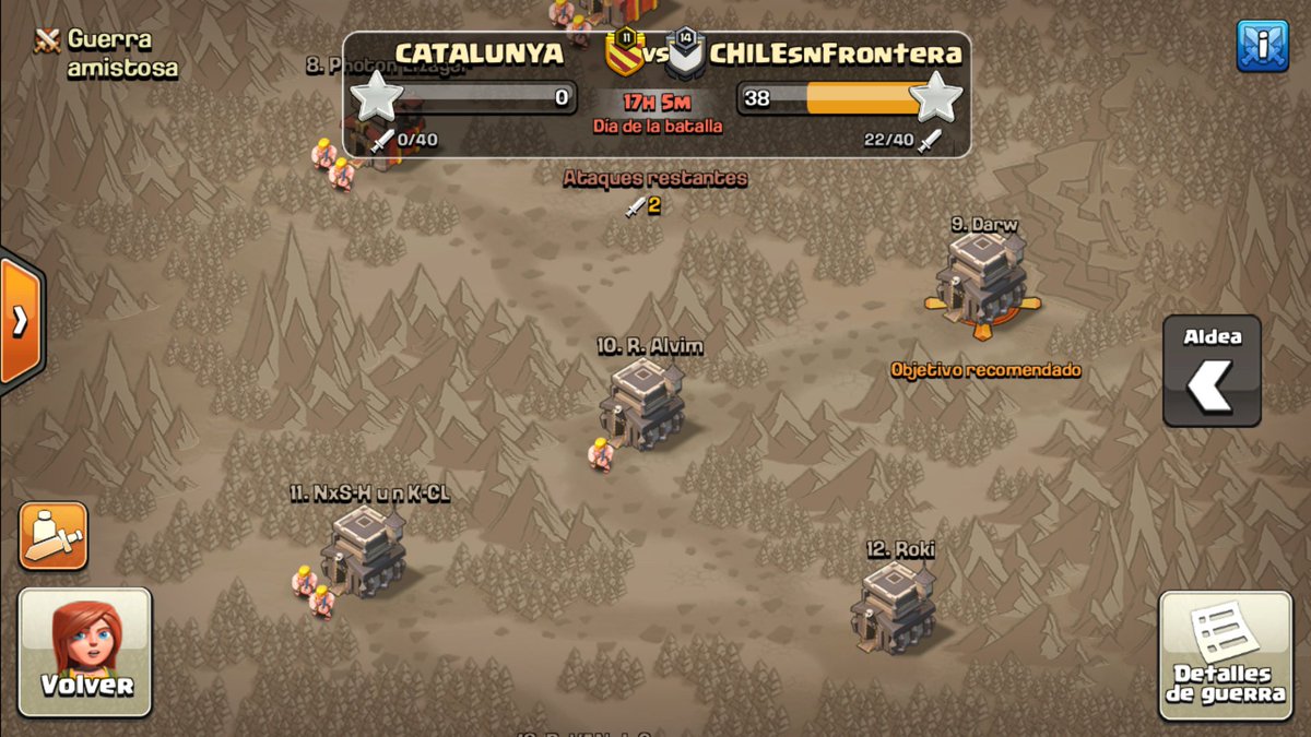 Bon diaa! Ja tenim la 3a Jornada de <a href="/LHGCOC/">LHG</a> en Joc vs <a href="/CHILEsnFrontera/">CHILEsnFrontera</a>. Som-hi CATALUNYA! PIT I COLLONS!