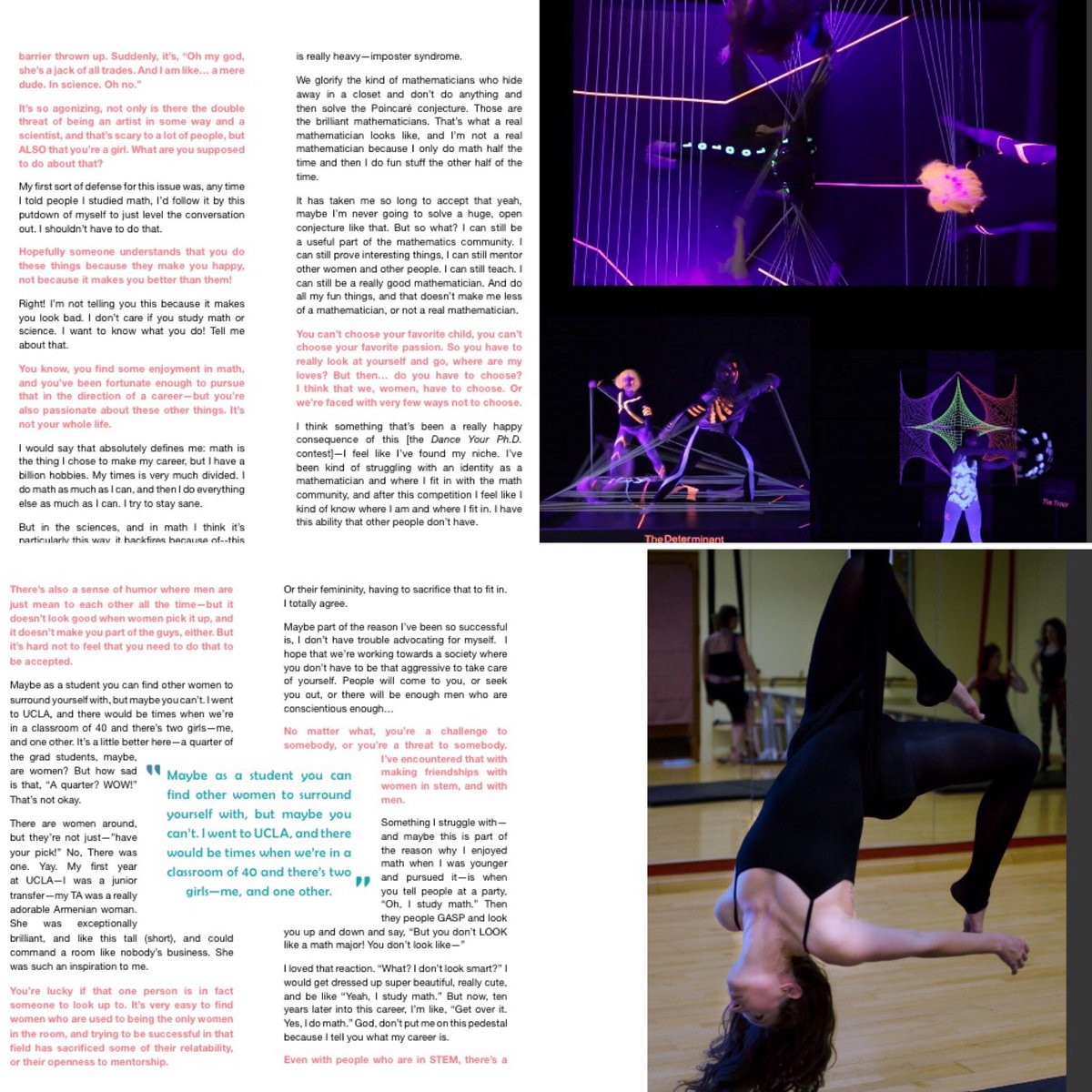 nancy_scherich's tweet photo. Check out the latest issue of Compositezine, an online magazine aimed at changing the way scientists are viewed. https://t.co/yt8cTBa4Hq 
#mathdance #scicomm #STEMgirls #nerdygirl https://t.co/EOnpB3EzH6