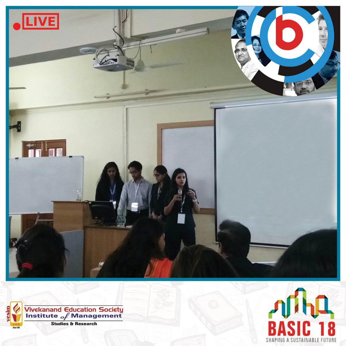 The day 2 of #BASIC18 #InternationalConference started with an interesting presentation on Forensic Analysis of #SocialMedia during the #SmartCity Idea contest at #VESIM.
#VESIMSpeaks <a href="/Sandy_AStar/">Sandeep Bhardwaj</a> <a href="/SatishModh/">Prof. Satish Modh</a>
