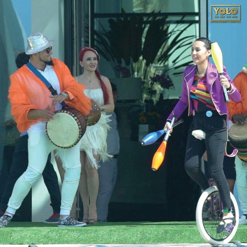 Our talented djembe drummers , unicyclist , juggler and the mentalist creating an ever lasting impact 🤹🏻‍♀😍
#DabanngDilwale

#YOLO #YOLOEntertainment #YouOnlyLiveOnce #LuxuryWedding #DestinationWedding #Entertainment #Themes #LifestyleWedding #IndianWedding #WeddingPlanner