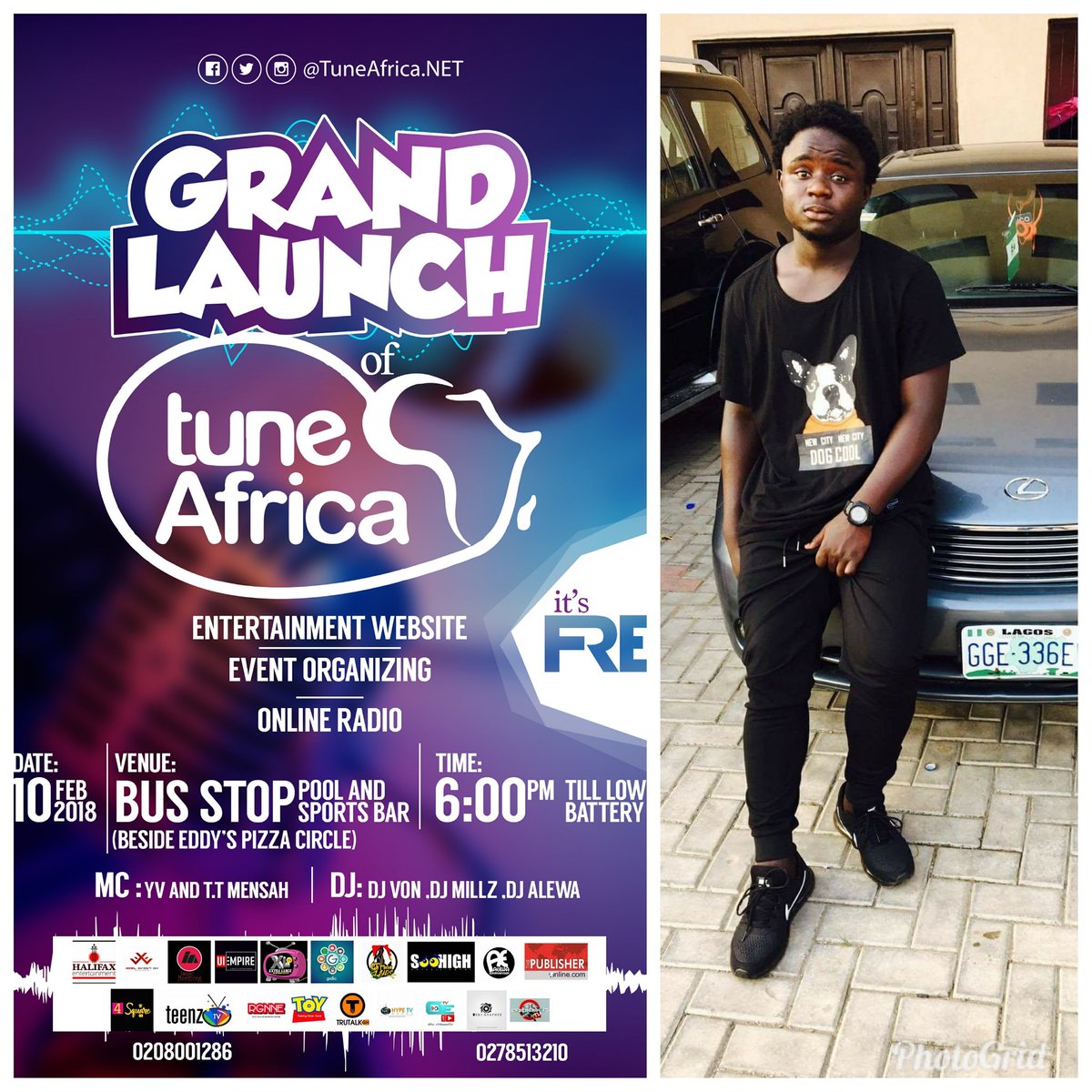 djvonghana's tweet photo. Today Be Today https://t.co/MCvhHIZgUP Will be Lit Inside Bus Stop Pool And Sports Bar (beside Eddy's Pizza Circle) And It Free For All Come Let Hangout With The Stars And Chill Up @soohigh_entGh @trutalkgh @uie_empire https://t.co/yYrfBWiW8M
