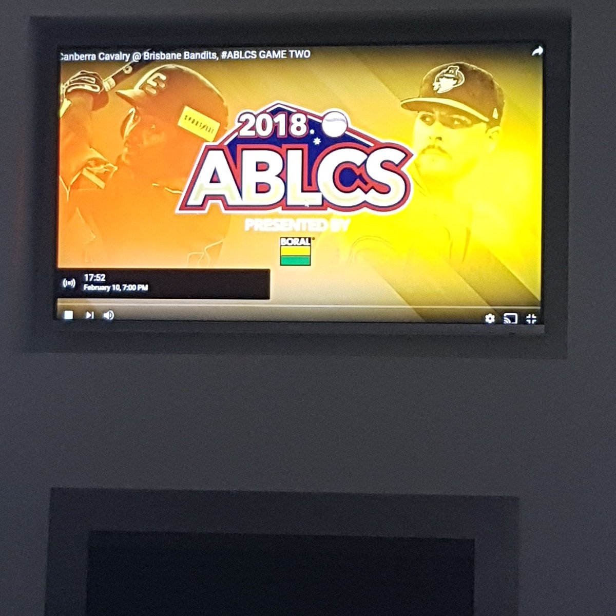 VicBatteryCo's tweet photo. Getting set for the @ABL Championship series. To justify our @MelbourneAces loss last week we are on the @BrisbaneBandits wagon. https://t.co/u6aY1ZJthf https://t.co/AyfiP9WjM0