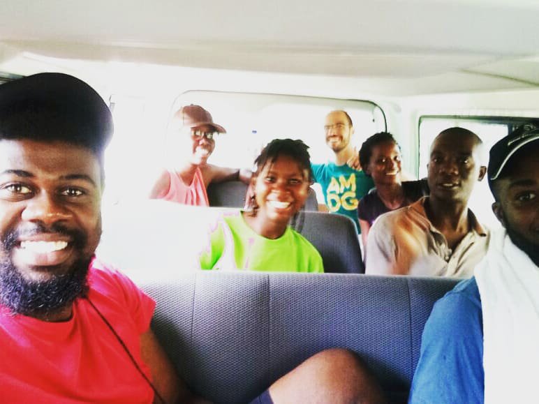 MagisZimbabwe's tweet photo. Team Magis Zimbabwe in Beira for the weekend to continue growing the fire started in Beira in October 2015. The Movement in Mozambique continues to grow. 

Representing Zim are Fr Padya SJ, Simon, Ruvimbo &amp; Arnold. Ricardo SJ came all the way from South Africa. 
#LivingMagis https://t.co/Z0SHd8vNJA