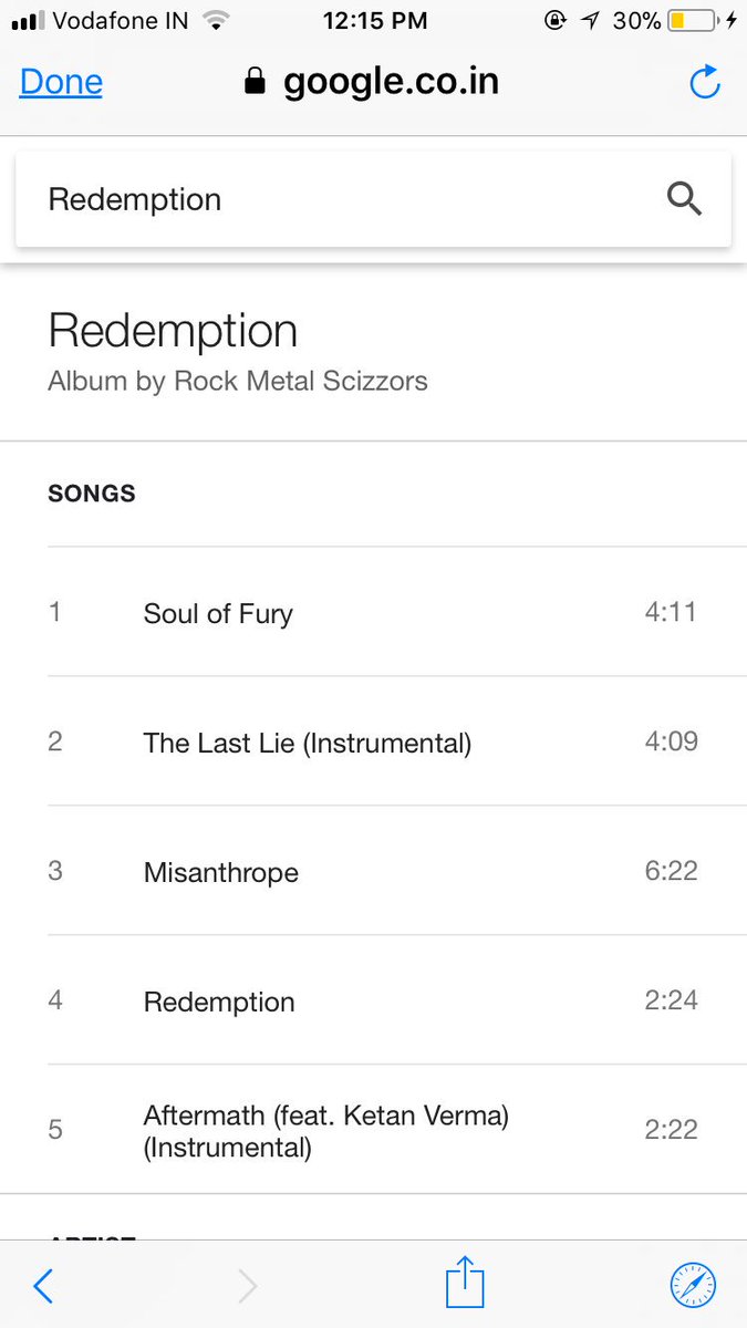 Prashant_a7x's tweet photo. Now my band RockMetalScizzors is on google officially! #rockmetalscizzors #redemption #newalbum https://t.co/dYwRG5CpNM