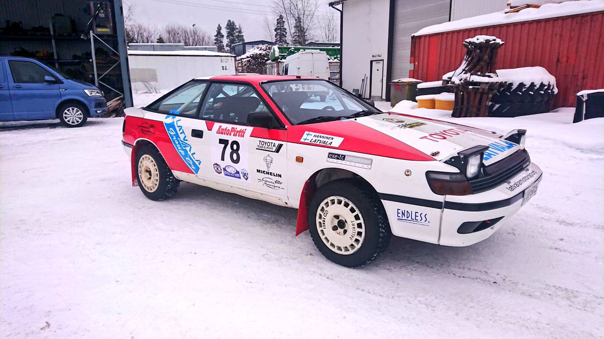 Ready, ready, ready!!! 😜
#AutopirttiRally #ToyotaCelica #HistoricRally #Fun