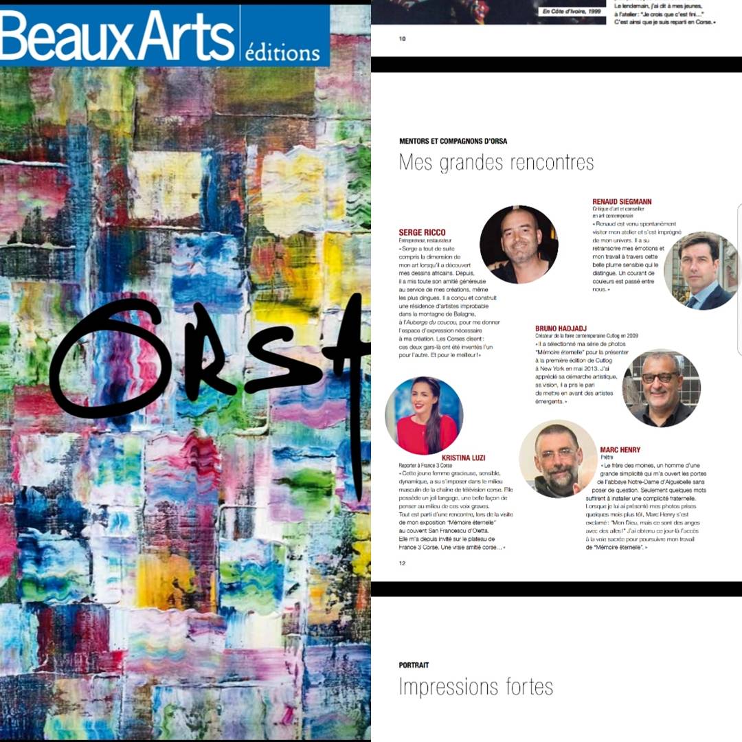 KristinaLuzi's tweet photo. Tu te réveilles, tu lis @BeauxArts_mag et tu découvres faire partie des grandes rencontres d'un artiste que tu adores @orsa_jd #emotion #merci  #beauxartseditions https://t.co/kHWLJkJuXe