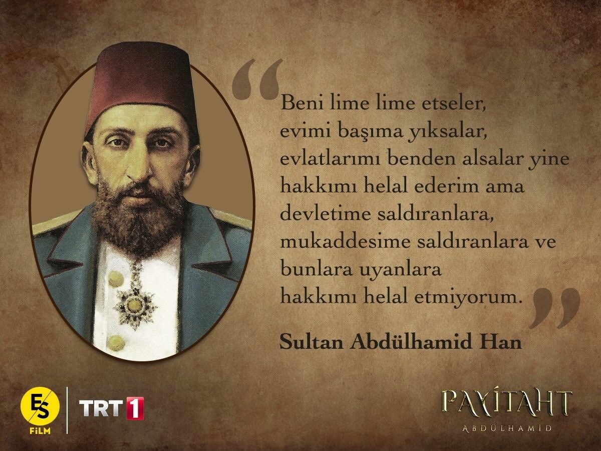 Gikderr's tweet photo. #AbdülhamidsizYüzYıl İlahi! Şahidiz Hamid’in kulluğuna.
Sana kul oluşunun zalime gam olduğuna! 

, cennet mekan #UluHakan’ın vefatının 100. yıl dönümü. O’nu anlıyor, özlem ve rahmetle anıyoruz. #AbdülhamidHan https://t.co/PZJPIUMtaD