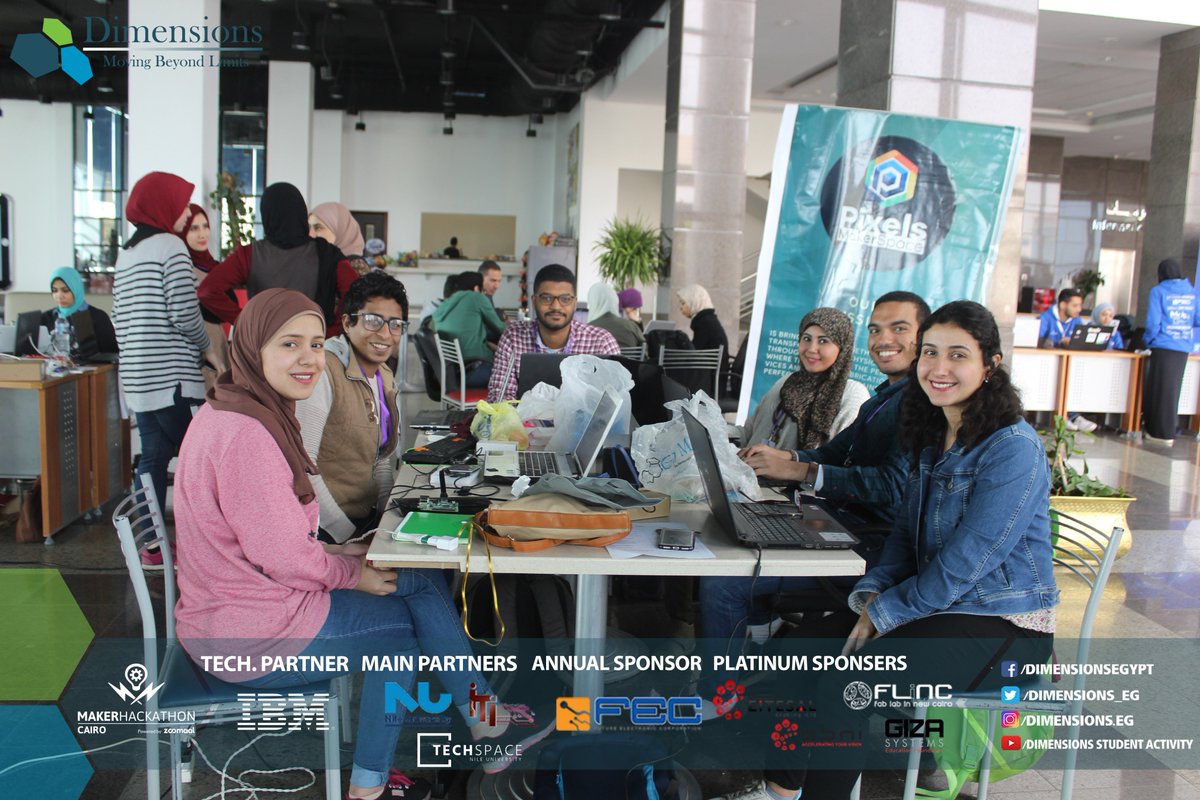Dimensions_eg's tweet photo. ST-FAP team

"Smart treatment for autistic patient which makes them more socially engaged using our smart glasses to help them to recognize &amp; understand facial emotions also to improve the autistic eye contact."

#MakerHackthon
#EveryMakerWins
#Dimensions9 https://t.co/ZyWg9F6s9H