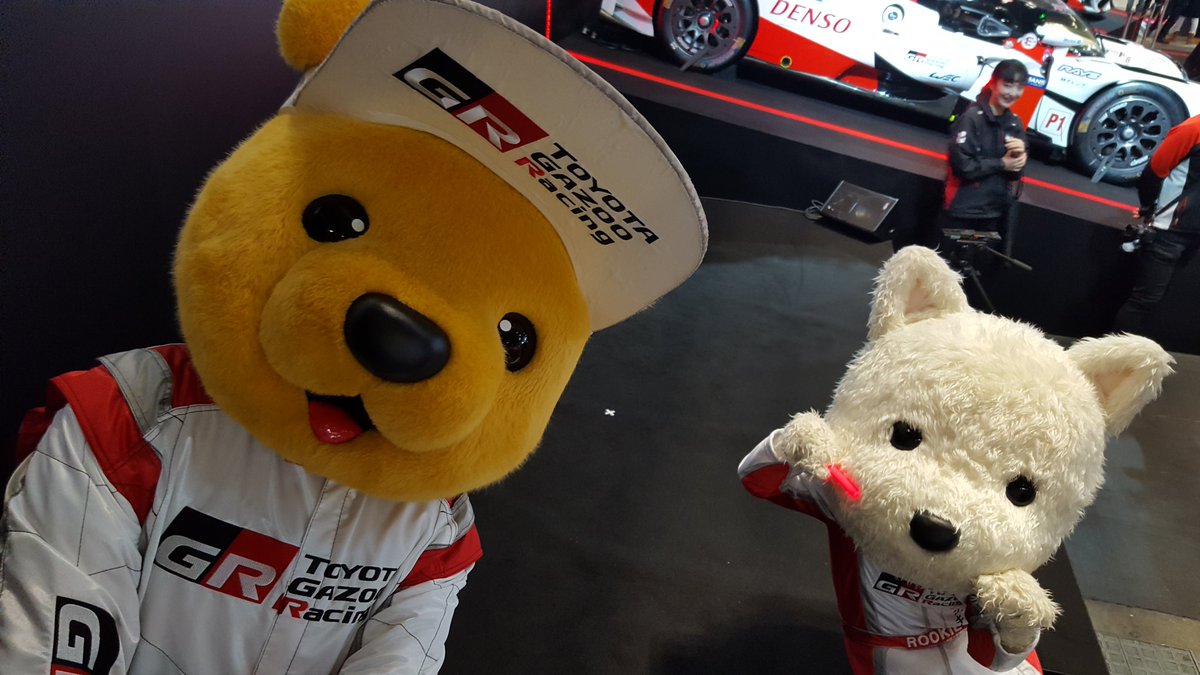 TsuchiyaTakeshi's tweet photo. 今日と明日、大阪オートメッセに来ています！
TOYOTA GAZOO Racing のブースに出演していますので、お暇な方は遊びに来てください(^-^)/ https://t.co/LgbGtuWo9b
