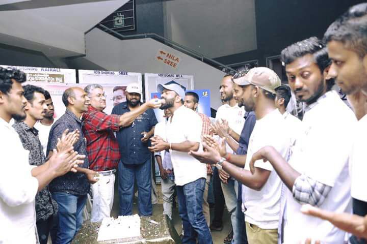 NivinMoviePro's tweet photo. Trivandrum 😍
#HeyJude Success Celebration✌.

Team #AINPFWA  with 
@Shyamaprasaddir .
#SidharthSiva #MajuMathew 
@NivinOfficial @trishtrashers

Don't miss in Theatres https://t.co/i1KzM55eYC