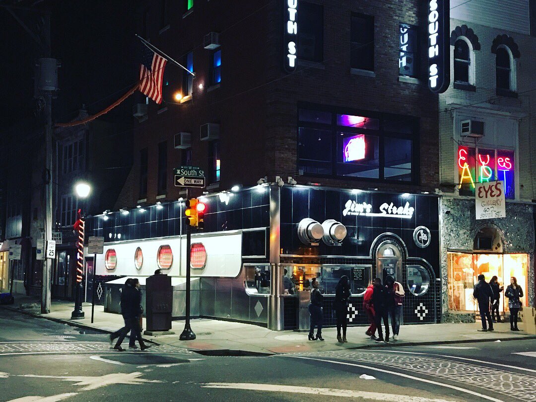 where2consume's tweet photo. Jim’s Steaks  Pic 2: Cheesesteak Wiz Witout. Pic 3: Cheesesteak Provolone Wit. #where2consume #jimssteaks #southphilly #jimssteakssouthphilly #cheesesteak #southstreet #philly https://t.co/cDkhD19wyw