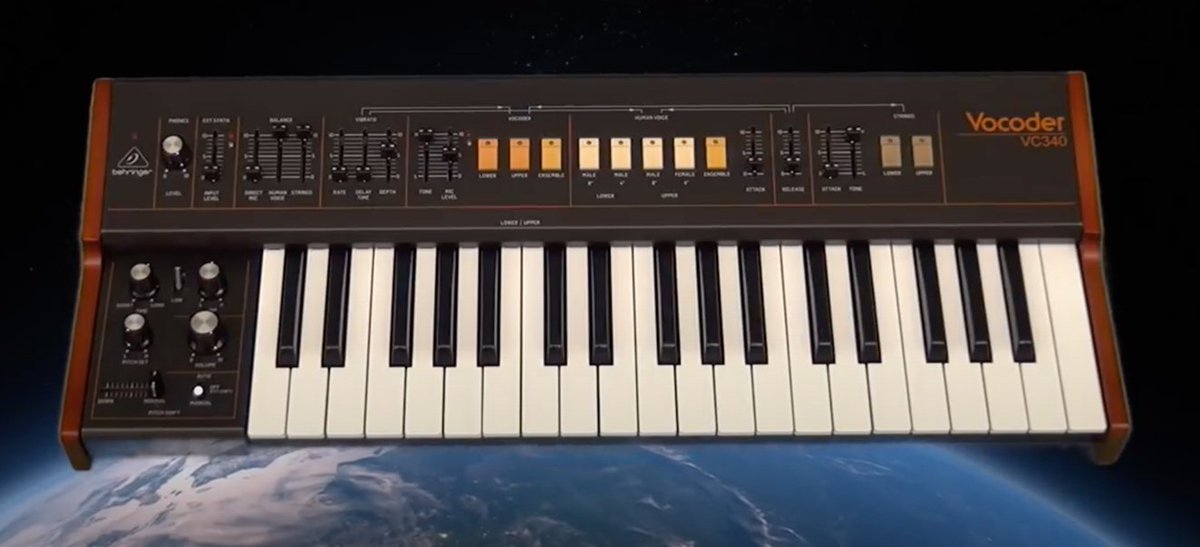 AskAudioMag's tweet photo. Watch @BEHRINGER VC340 (Roland VP-330 synth clone) video demo by @firechild >>> https://t.co/JCZ9t1If64

#vocoder #VP330 #VC340 #stringmachine #synthclone https://t.co/smqRAnZdKB