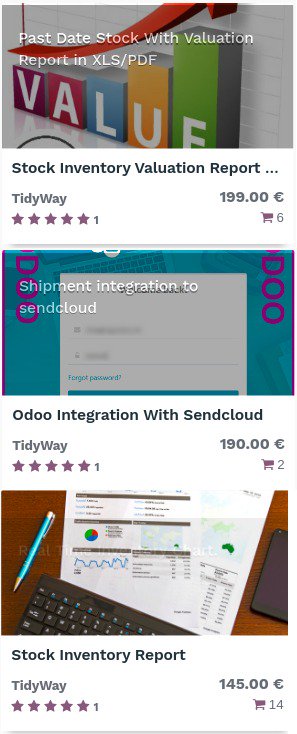 tidyway's tweet photo. #odoo Top Rating Products #Adorable Feedback's from customers
1) #Stock Valuation Report https://t.co/CaiE2WfM2l
2) #Sendcloud Integration : https://t.co/tJtunipnsz
3) #Inventory Report : https://t.co/PRc8Aft9pZ https://t.co/QbdYfC3vuR