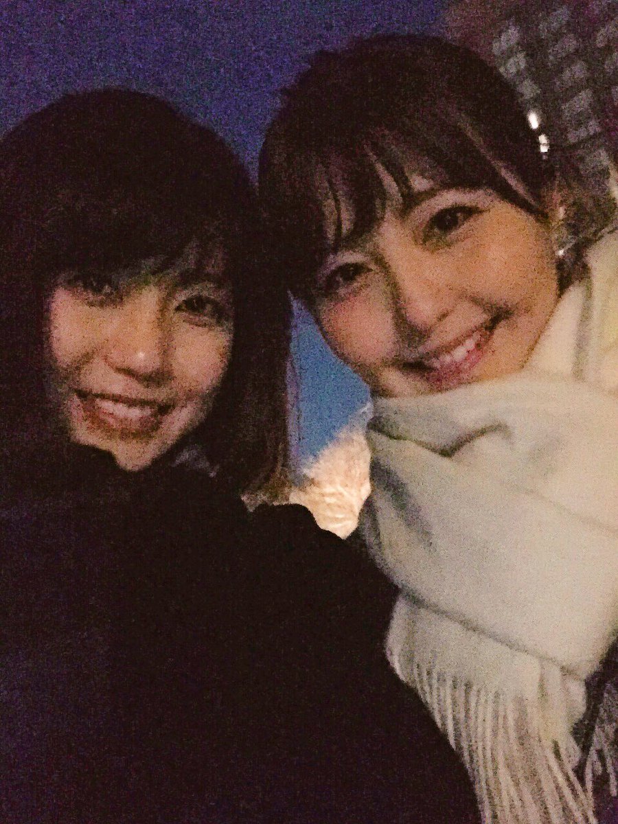 白石涼子 基本あいぽんとずっとくっついてました 笑 だから写真もいっぱい あいぽん暗闇でも可愛いな