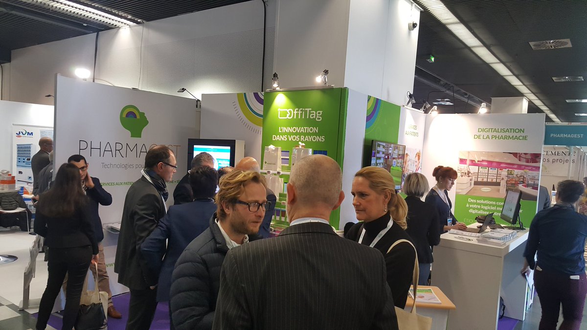 Pharmagest's tweet photo. #RencOff #pharma Les 11ème Rencontres de l'Officine c'est parti ! #offitouch #offitag #DoPill venez découvrir toutes nos solutions ! Nous vous attendons nombreux https://t.co/NO3d4BifU1