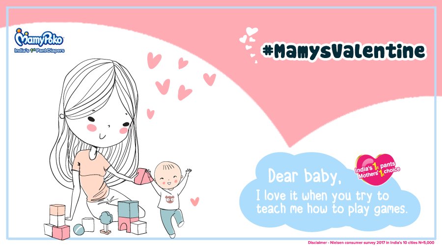 MamyPokoIN's tweet photo. Isn’t it aww-dorable when little ones let us into their world of games? #MamyPoko #Unicharm #BabyGrowth #BabyHealth #HealthyMamy #IndiasFirstPants #MothersFirstChoice #MamyLove #MamysValentine https://t.co/YLbR9Wyafo