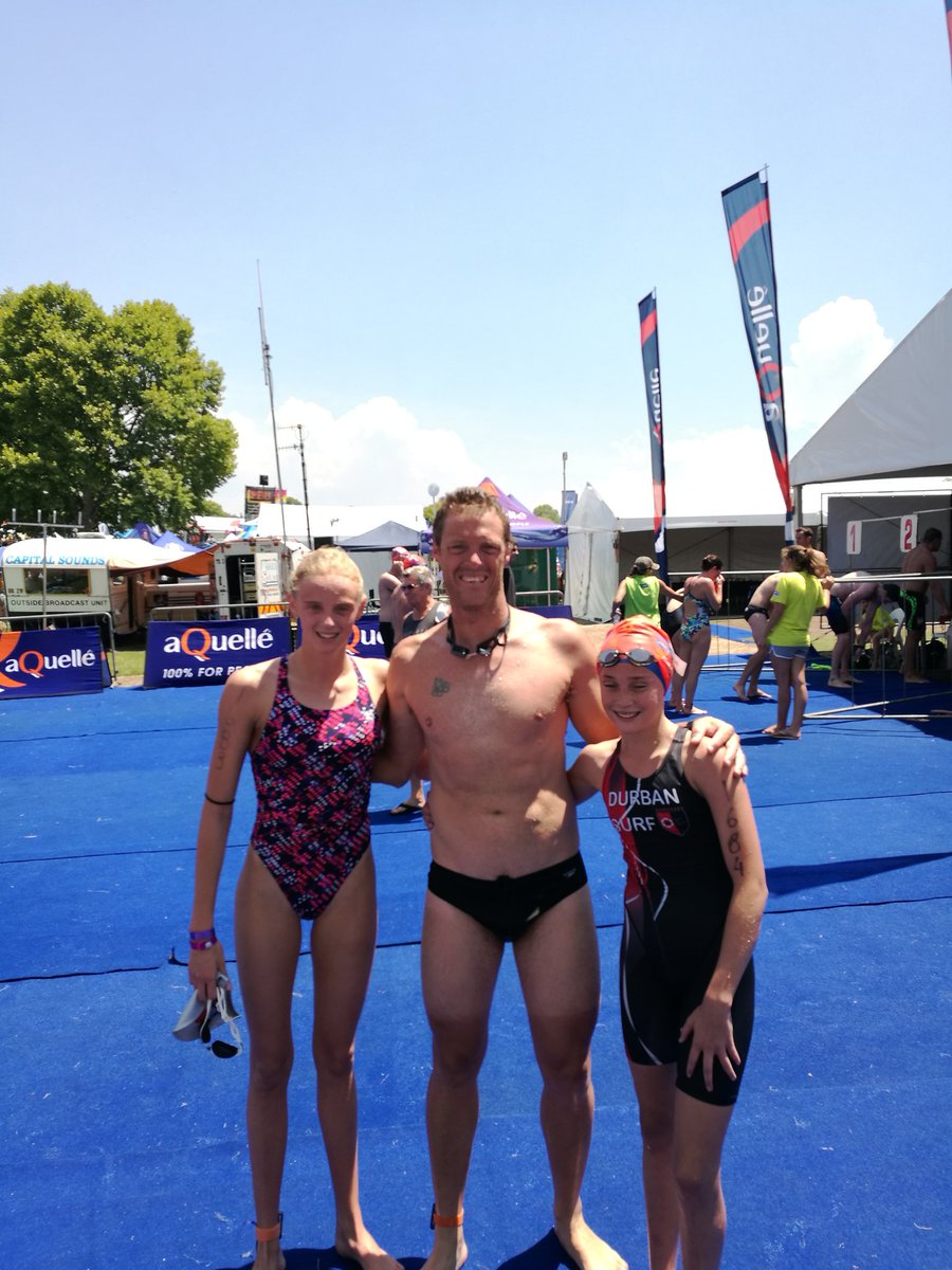 .<a href="/TerenceParkin/">Terence Parkin</a> cycled 738km from JHB to Midmar, now busy swimming 8 Midmar Miles (with his daughters), then he will run 33km to the start of the Dusi Canoe Marathon...and finish that, all to raise funds and awareness for <a href="/PCMFSouthAfrica/">Princess Charlene of Monaco Foundation SAfrica</a> &amp; water safety