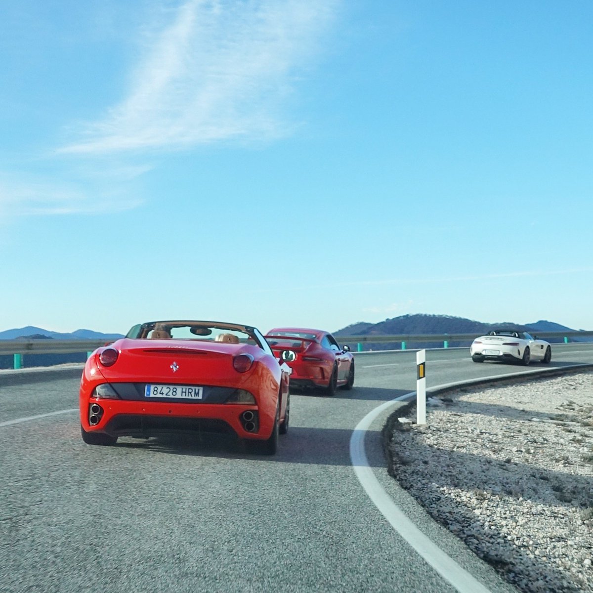 Shmee150's tweet photo. It's a beautiful day for a drive! I'm with @autorize.io @furlantech for an adventure today #Ferrari #California #Porsche #911GT3 #Mercedes #AMG #AMGGTC #Autorize #FurlanTech #Shmee150 #sp https://t.co/WsoZG1t2iK