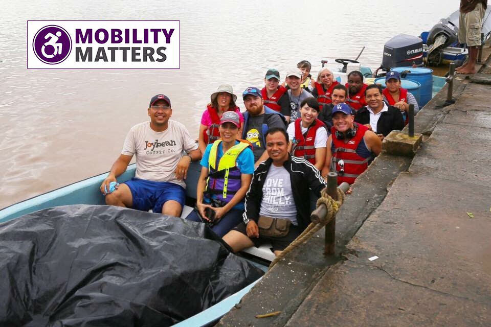 When in Nicaragua, we travel like the Nicaraguans do! Headed up river in a panga to deliver free wheelchairs to remote communities... may no one ever be or feel forgotten. #beahumanitarian