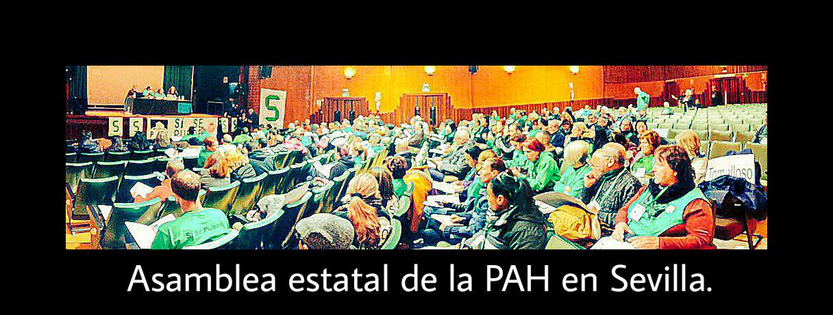LA_PAH's tweet image. Ayer se reunieron los que desahucian y luego se lavan las manos 👉@Caixa_bank. Hoy nos reunimos las que vamos a ganar el derecho a la vivienda 👉 @LA_PAH #XXIIEstatalPAH