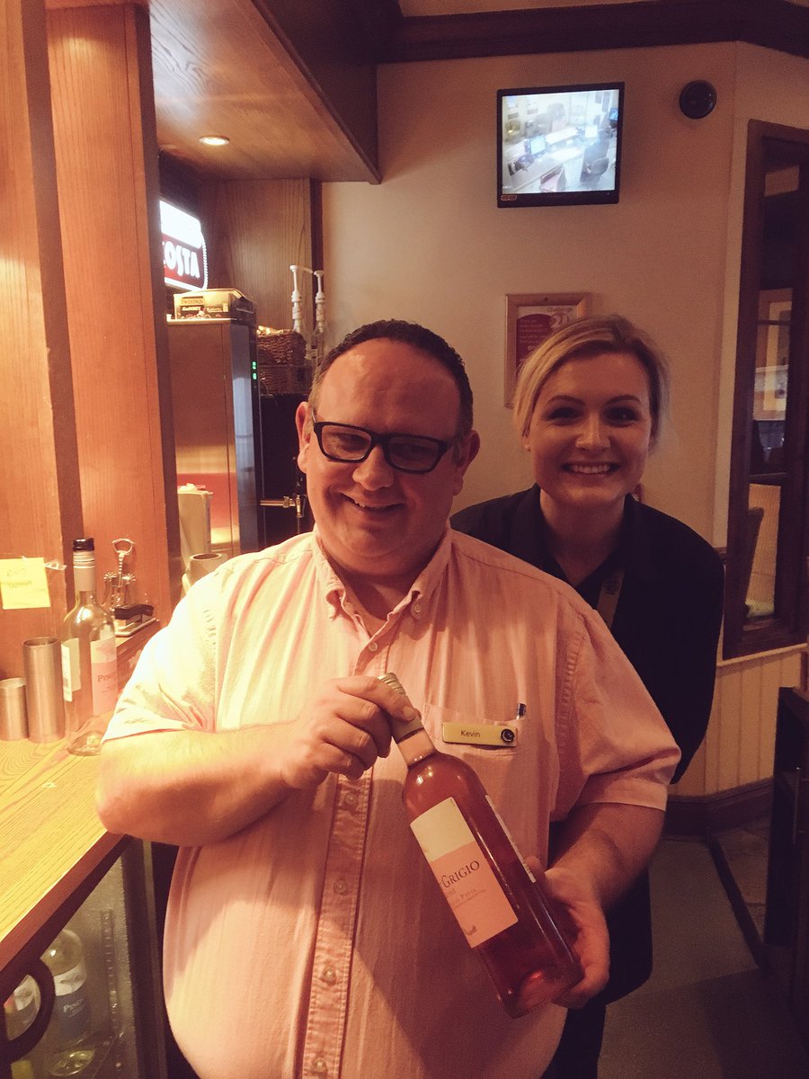 3rd bottle for 2 ladies going all out on their Saturday off!! 
<a href="/SteveAdamsTT/">Steve Adams</a>  <a href="/StaplesClaire/">claire staples</a> 

#drivethedrinks