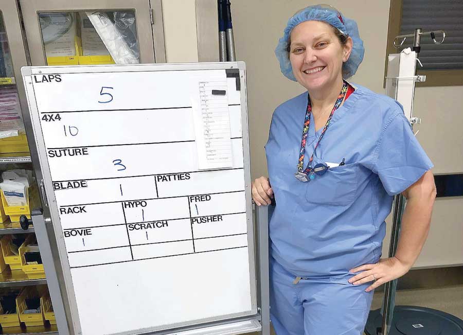 OutpatientSurg's tweet photo. Reduce the risk of retained objects by putting count boards on wheels. Staff can put the boards where they'll be easily seen throughout the case and push them out of the way as needed. Thanks to @MDMercyMedia for the #IdeaThatWorks! https://t.co/LcDePc4Sa4