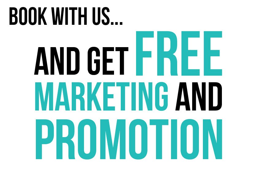 Did we mention ⭐FREE⭐ marketing and promotion? More reasons to work with #TeamSLS at this venue. Contact us ➡️ 📞