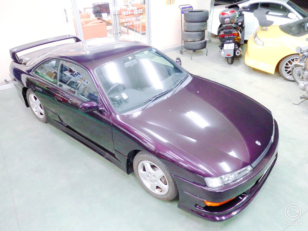 O Xrhsths Viper Japan Sto Twitter S14ｼﾙﾋﾞｱ後期のｵｰﾙﾍﾟｲﾝﾄ完了です 中古車ご購入と同時のﾍﾟｲﾝﾄ ｵﾘｼﾞﾝ製ｴｱﾛﾊﾟｰﾂ ｽﾄﾘｰﾑﾗｲﾝを装着してﾐｯﾄﾞﾅｲﾄﾊﾟｰﾌﾟﾙでｵｰﾙﾍﾟｲﾝﾄです シルビア S14シルビア オールペイント フルエアロ ｵﾘｼﾞﾝ ﾐｯﾄﾞﾅｲﾄﾊﾟｰﾌﾟﾙ T Co