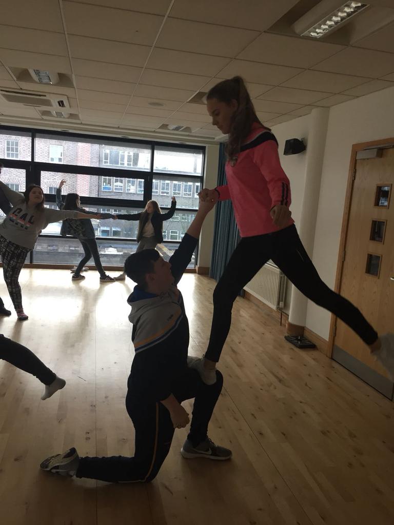 YouthAction NI Rainbow Factory's Eclipse are trying to ‘Rewrite the stars’ with their #perform4life piece 24th March. #beactive #behealthy