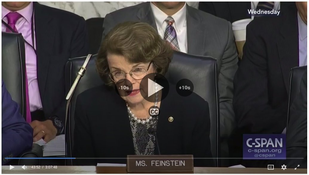 (64) The most instructive part is where Feinstein questions Priestap and corners him into reciting the MUH RUSSIA UNIPARTY NARRATIVE. It's painful to watch. My soul CRAVES to see them sitting in a bar, beers in hand, and Priestap FOGHORNS the savage truths that cannot be spoken.