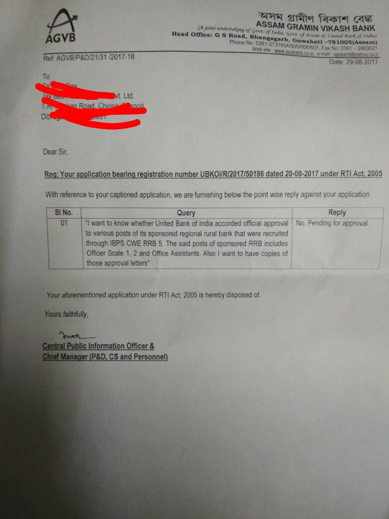 agvbbatchcwe5's tweet photo. @NANDANPRATIM @cmpatowary Is there any agenda for Kolkata based United Bank of India not giving Approval to Assam Gramin Vikash Bank to recruit alrdy slctd 209 youth from Assam thru IBPS exam(2016) whrs they hv gvn approval to Tripura, Manipur &amp; Bengal RRB &amp; own IBPS allotted candidates. @himantabiswa https://t.co/nlUUOO7Y8R