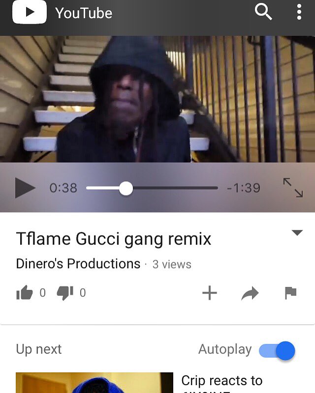 taiwanmurray's tweet photo. GUCCI GVNG 🔥🔥💪🏾REMIX OUT RIGHT NOW https://t.co/GCHlj4w1OZ https://t.co/6jRzhShnVS