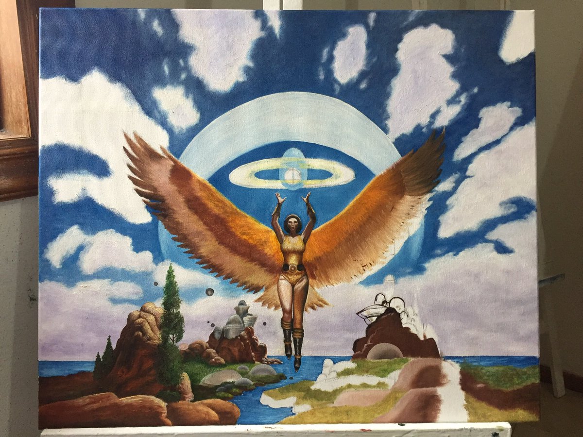 aayude's tweet photo. Outra pintura que ando a facer https://t.co/Gh8zt6Zh4e