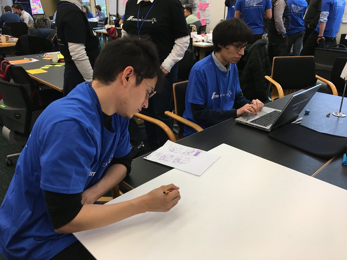MAndre_CemexUK's tweet photo. Final pitches about to start @CEMEX_UK #CEMEXHackathon ... great engagement for a great learning experience https://t.co/o8J6JFfQ4F