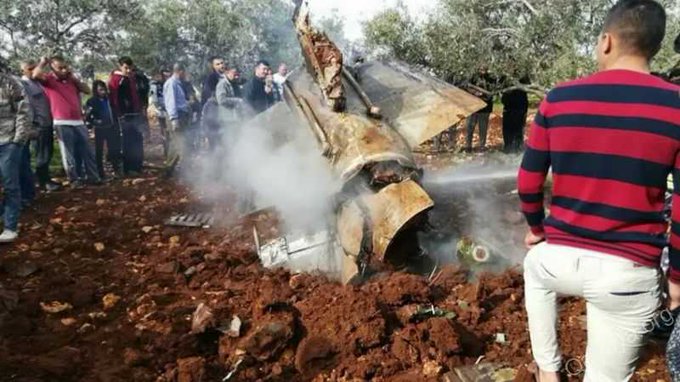 بالصورر ..الأردن يعلن سقوط جسم عسكري بأراضيه .. "صاروخ سوري خاطئ"