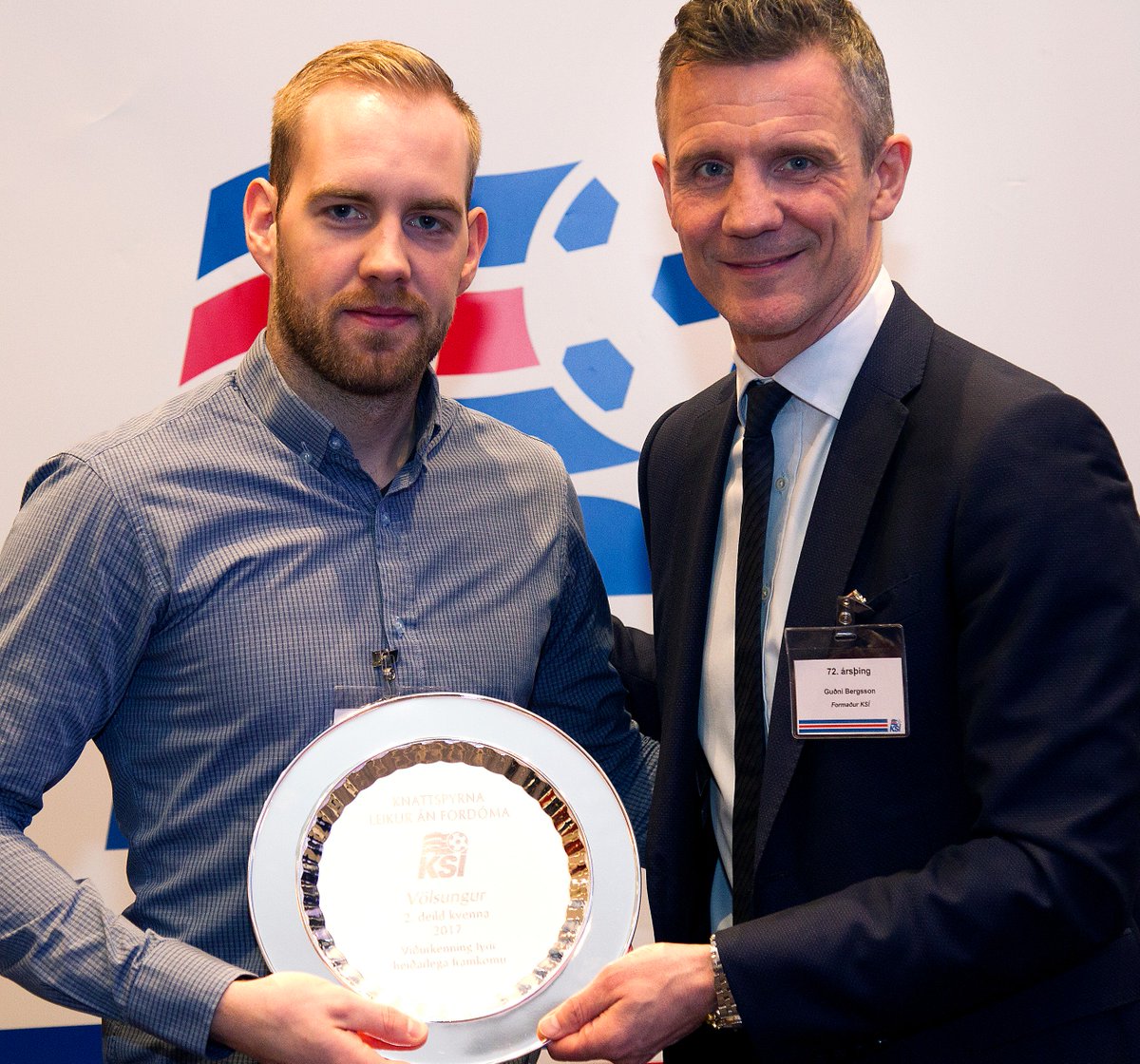 Háttvísisverðlaun fyrir 2. deild kvenna hlýtur Völsungur.