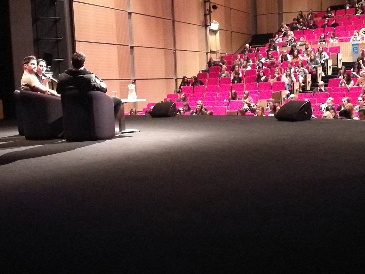 RevEndgAmeEvent's tweet image. Panel with Brant&amp;amp;Huw 
#RevelationsEndGameUK 
#pllcon