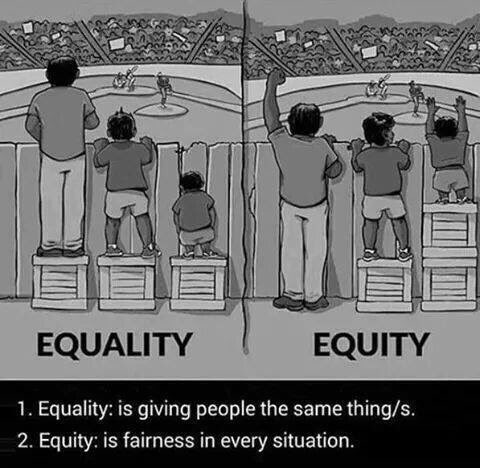 #Equality vs #Equity