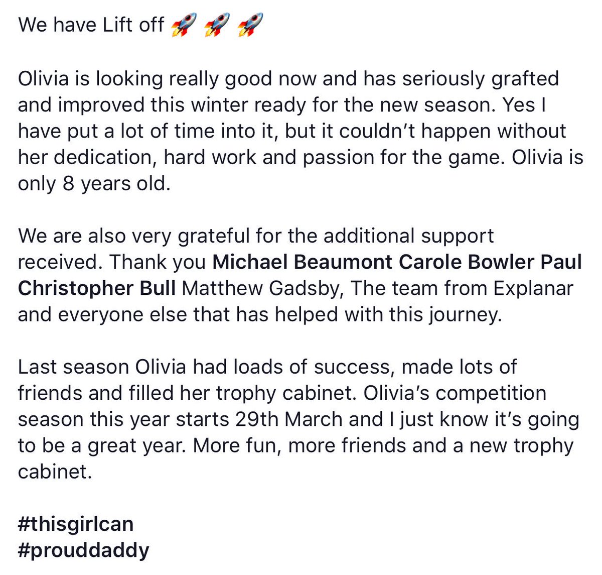 OliviaDixonGolf's tweet image. Thank you for your support  @mikebeaugolf @explanar  @BurtonGolfClub @BurtonMailSport @Parplusgolfuk @parplusgolf @Status_Property @SJGOLFTOUR @BeauDesertGC here’s to a great 2018 season