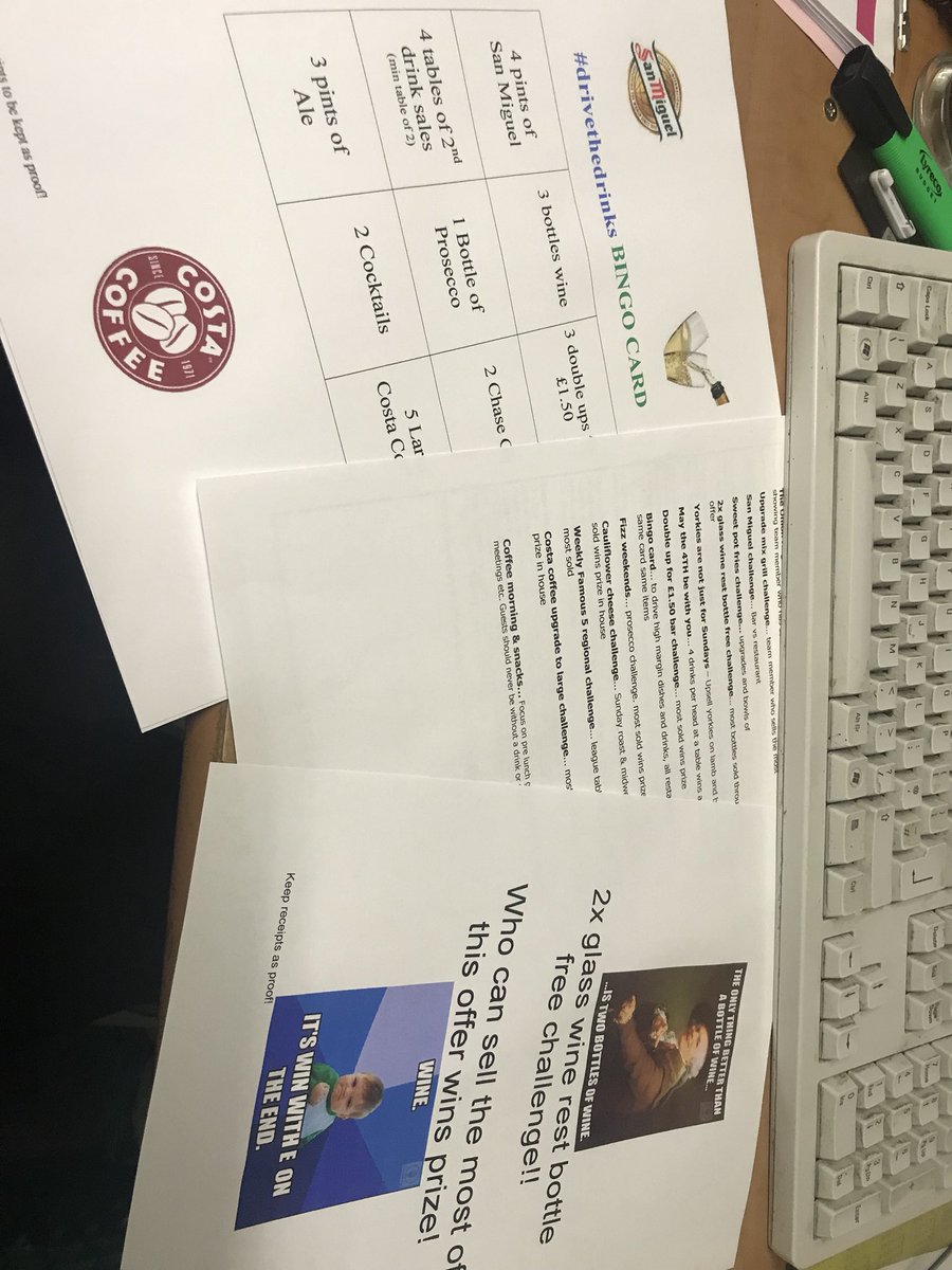 Getting prepped for today’s challenges! #drivethedrinks <a href="/SteveAdamsTT/">Steve Adams</a> <a href="/StaplesClaire/">claire staples</a>