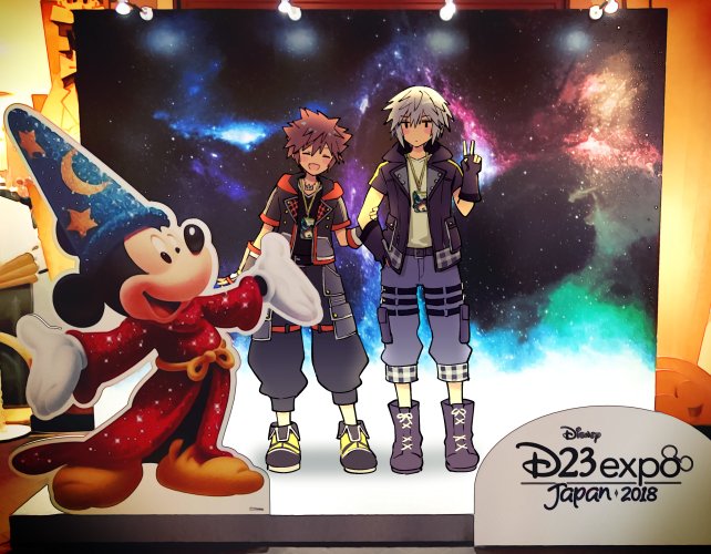 sora (kingdom hearts) multiple boys 2boys brown hair necklace spiked hair male focus gloves  illustration images