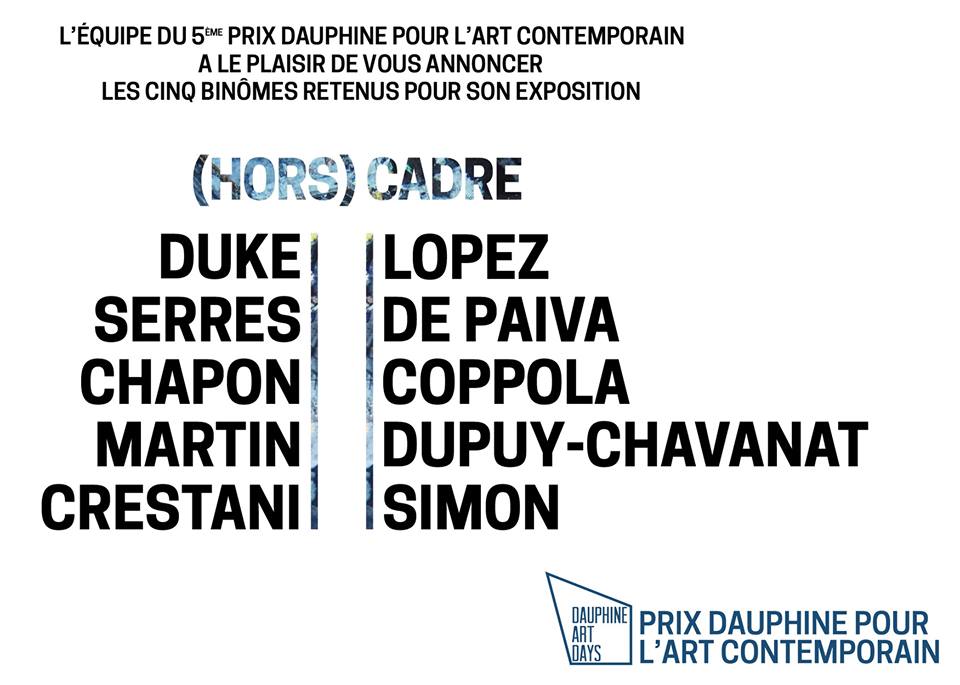 Très fière de présenter le travail d'Alexander Duke pour l'édition du #PrixDauphine2018 pour l'art contemporain! Rendez-vous le 3 avril prochain pour découvrir notre proposition ainsi que celles des 4 autres duos d'artistes et de curateurs!