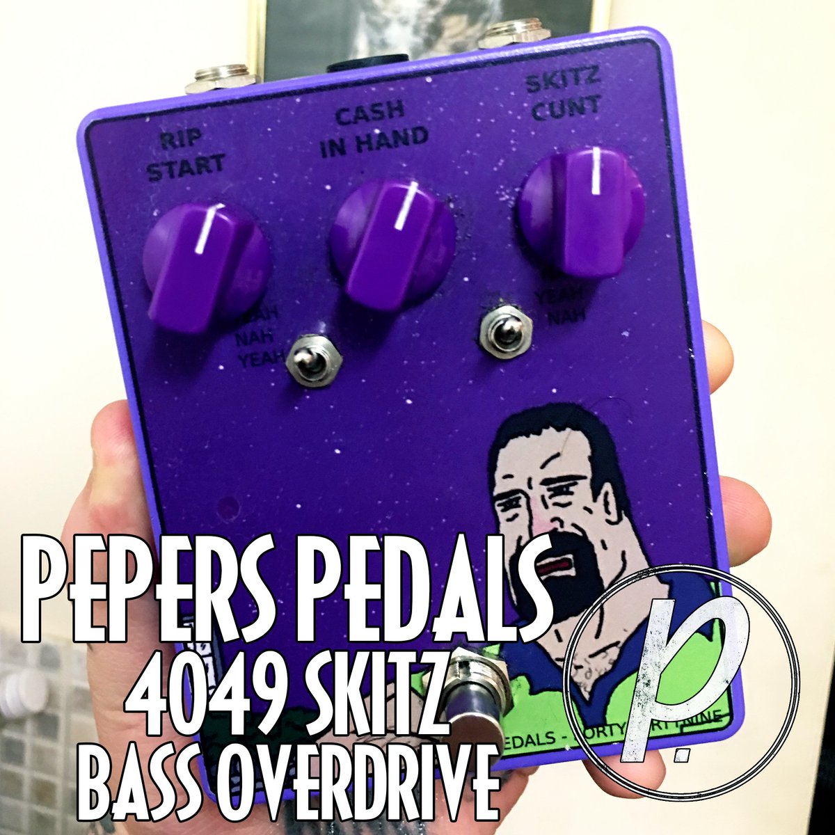 pedaloftheday's tweet photo. Today's Featured Pedal: The Guest Review: Pepers' Pedals 4049 Skitz Bass Overdrive - https://t.co/f2TRLwTtXZ @peperspedals #rottenfoxes #newzealand #music #guitar #pedaloftheday https://t.co/prm2vLhqCP