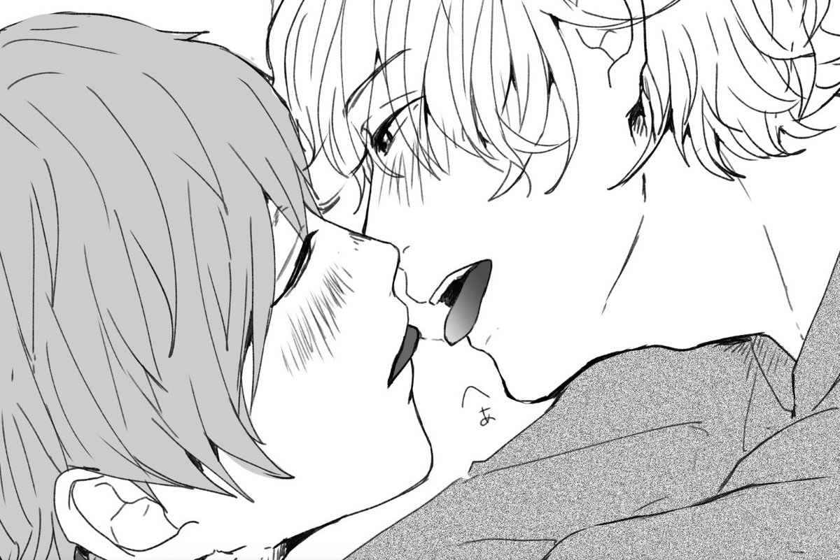 イチャイチャしてる綴至描くのとてもとても楽しい・・・・🙏 