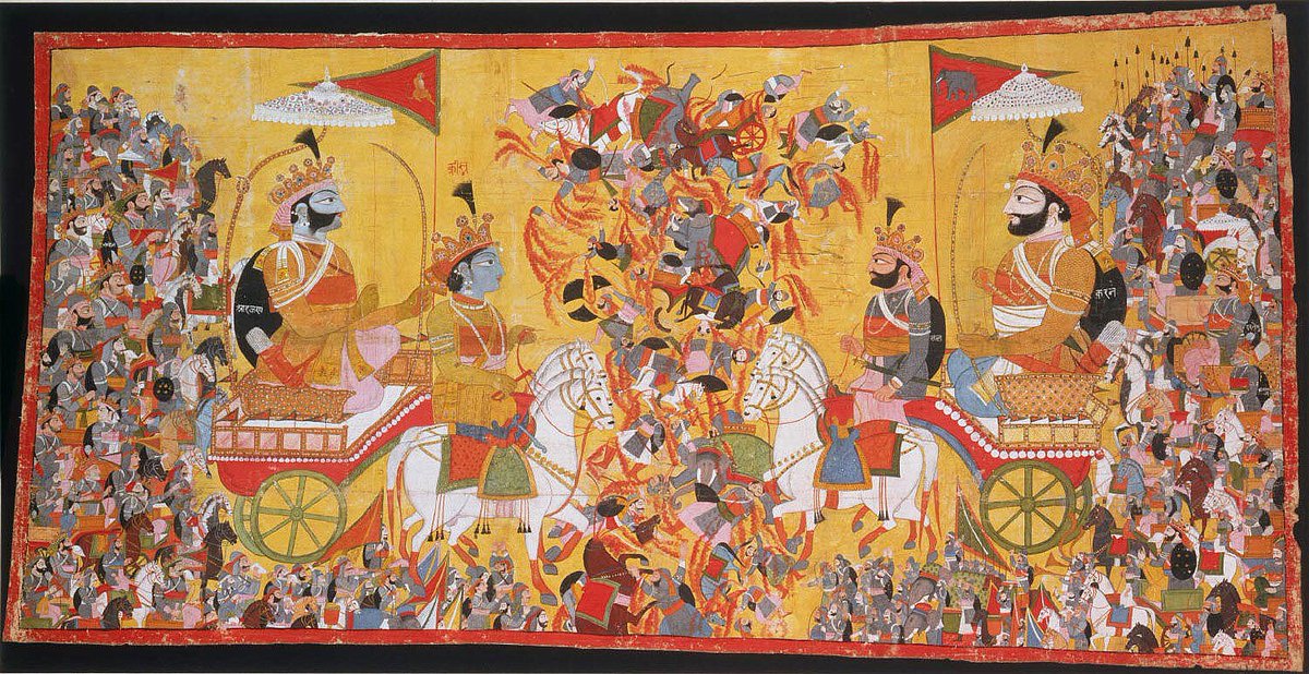 The Shishupala Vadha, or the Killing of Shishupala,was written in Sanskrit in the 7th century by a poet called Magha.It tells the story of one episode of the Mahabharata, a poem of 1.8 million words. That's more than twice the length of the Bible or Shakespeare's complete works