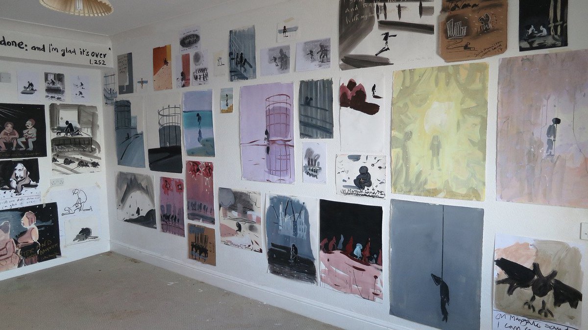 studiolatest's tweet photo. See works by @_susiehamilton in #AtTheVioletHour curated by @ChiaraWilliams_ & @ShaunAStamp at #NaylandRockHotel #Margate #TSEliot #TheWasteland until 11 March https://t.co/OxKs6pshah #StudioArchive #review #InAtoms @paulstolper by @annamcnay https://t.co/TdfhmT4MBo https://t.co/VBngNGx77J