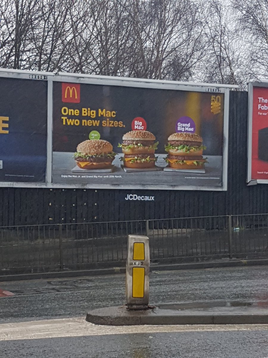 Image result for the grand big mac billboard